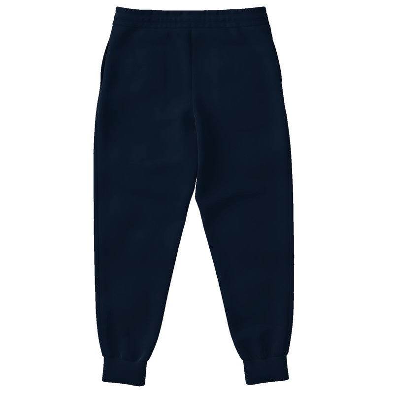 Deep Fully-Muted Blue Joggers (IB2-FM-DE) - Back