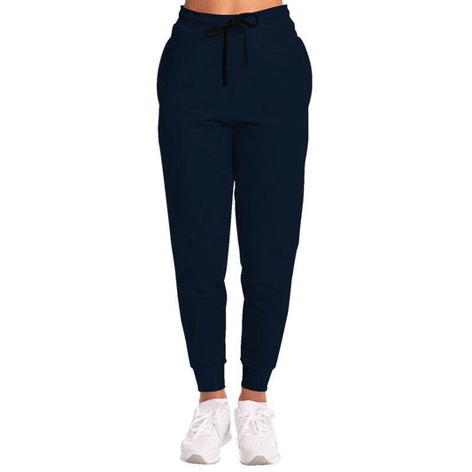 Deep Fully-Muted Blue Joggers (IB2-FM-DE) - Woman Front