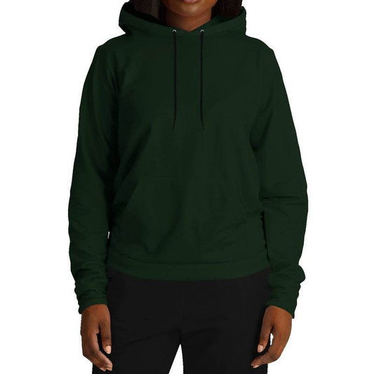 Deep Fully-Muted Green Hoodie (G-FM-DE) - Woman Front