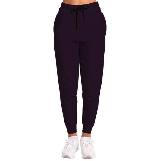 Deep Fully-Muted Magenta Joggers (M-FM-DE) - Woman Front