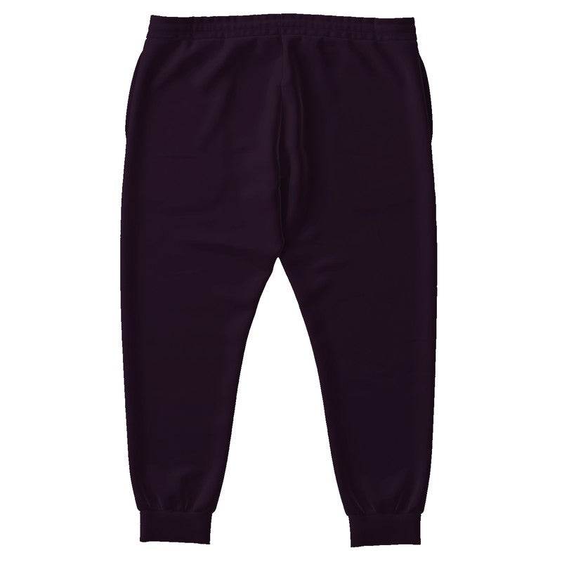 Deep Fully-Muted Magenta Joggers PLUS (M-FM-DE) - Back PLUS
