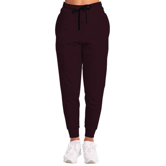 Deep Fully-Muted Pink Joggers (PI-FM-DE) - Woman Front