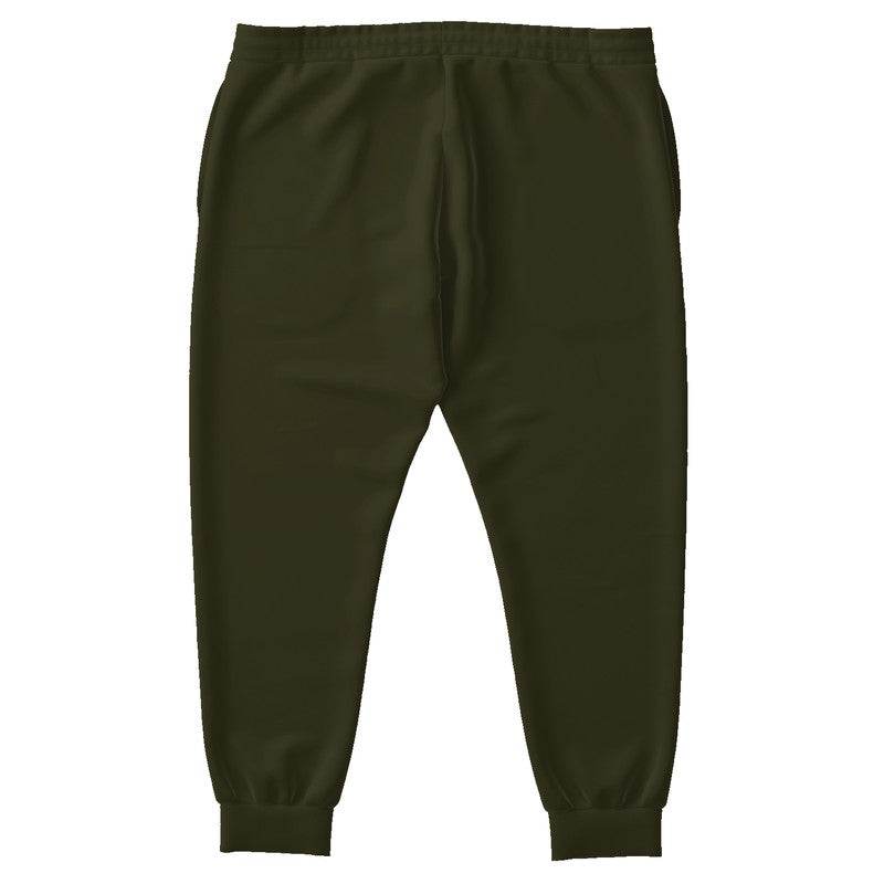 Deep Fully-Muted Yellow Joggers PLUS (LY2-FM-DE) - Back PLUS