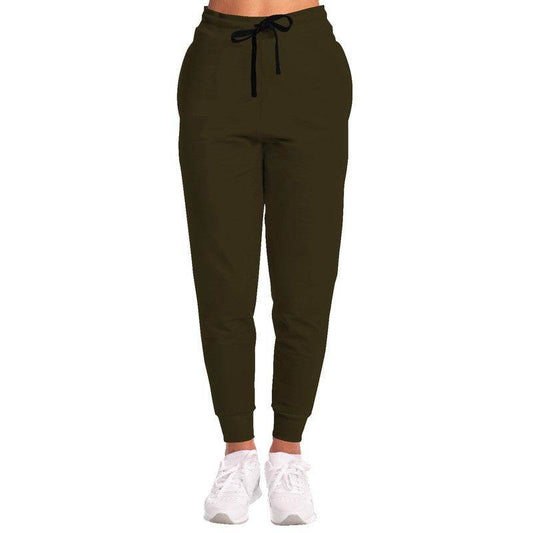 Deep Fully-Muted Yellow Joggers (Y-FM-DE) - Woman Front