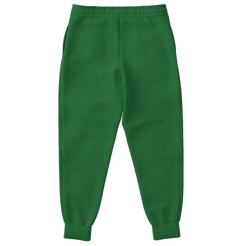 Deep Medium Green Joggers (G-ME-DE) - Back