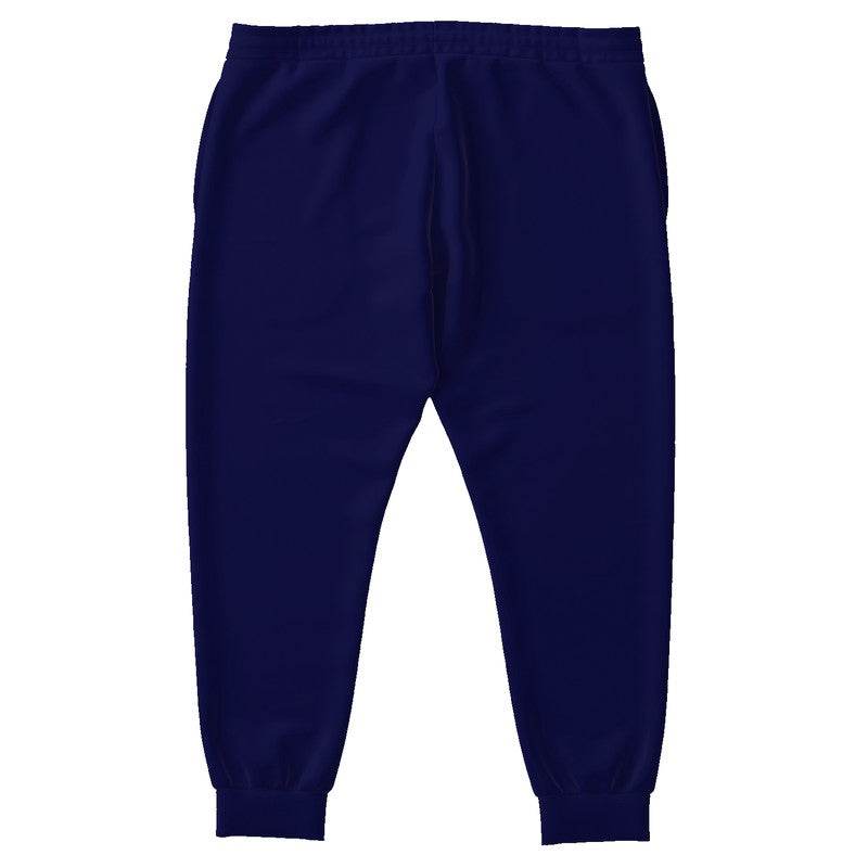 Deep Medium Indigo Joggers PLUS (PUI3-ME-DE) - Back PLUS