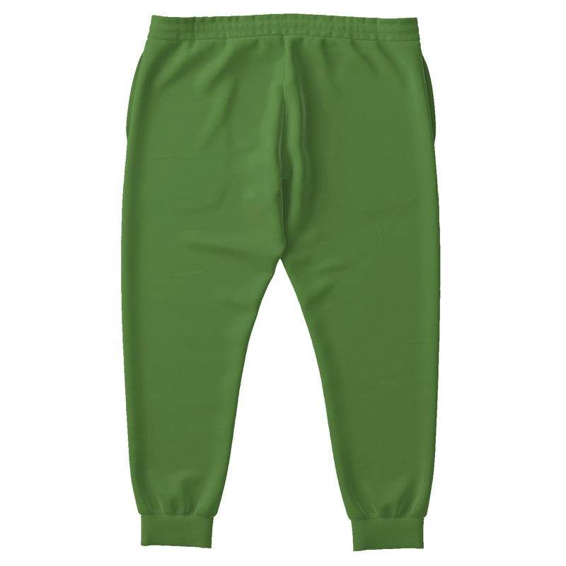 Deep Medium Lime Joggers PLUS (GL2-ME-DE) - Back PLUS