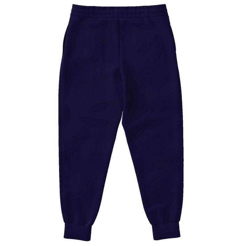 Deep Muted Indigo Joggers (PUI2-MU-DE) - Back