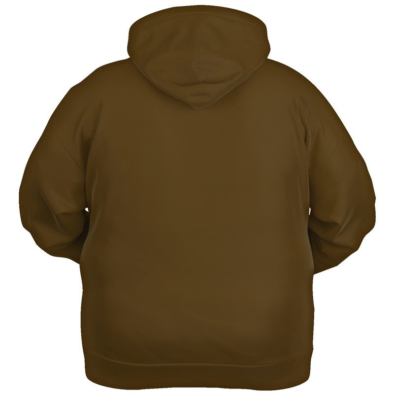 Deep Muted Orange Hoodie PLUS (YO2-MU-DE) - Ghost Back PLUS