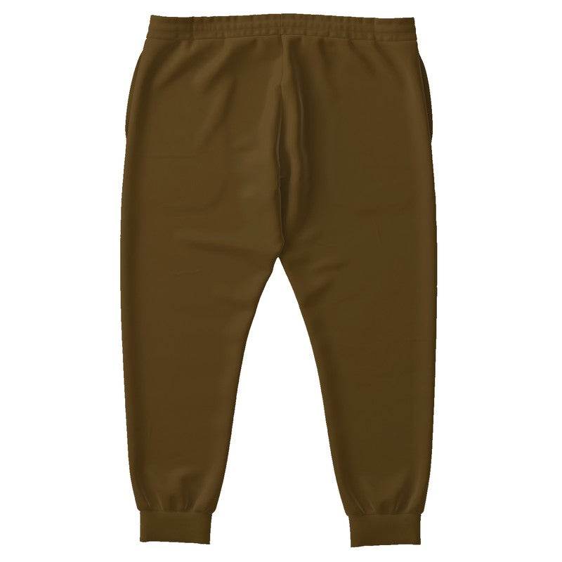 Deep Muted Orange Joggers PLUS (YO2-MU-DE) - Back PLUS