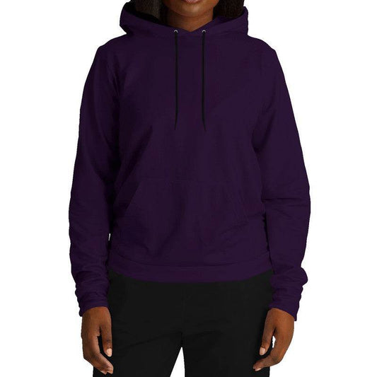 Deep Muted Purple Hoodie (MPU2-MU-DE) - Woman Front