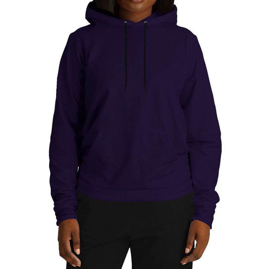 Deep Muted Purple Hoodie (PU-MU-DE) - Woman Front