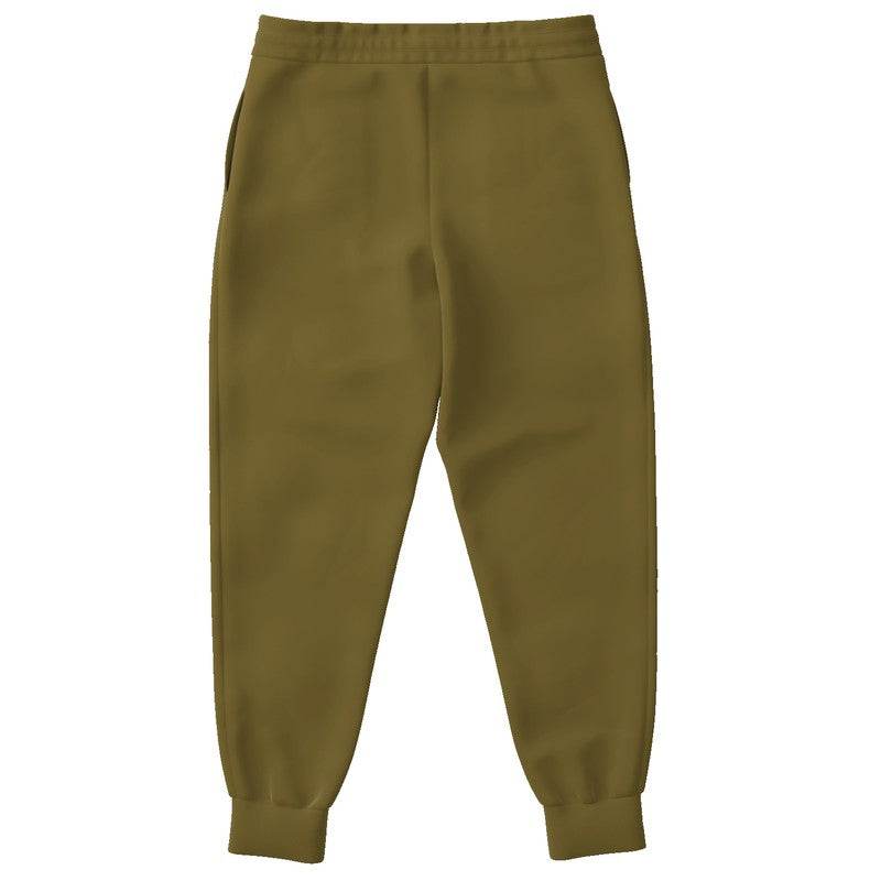 Deep Muted Yellow Joggers (Y-MU-DE) - Back