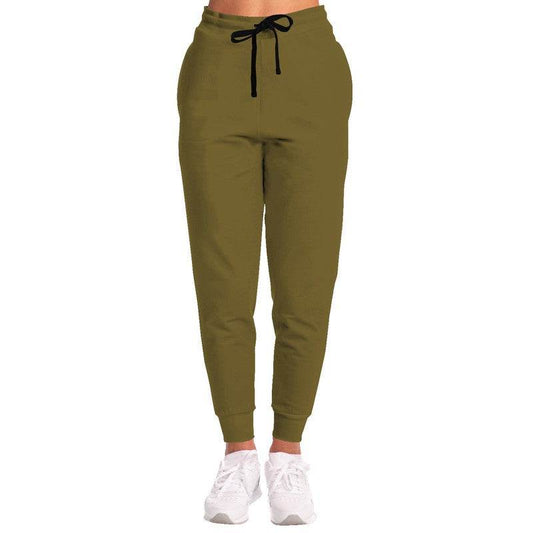 Deep Muted Yellow Joggers (Y-MU-DE) - Woman Front