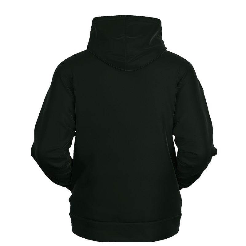 Deep Neutral Green Hoodie (G-NE-DE) - Ghost Back