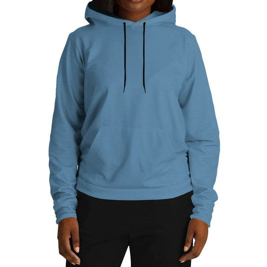 Dusty Blue Hoodie (B-MU-ME) - Woman Front