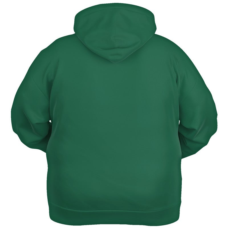Emerald Green Hoodie PLUS (BGG2-ME-DE) - Ghost Back PLUS