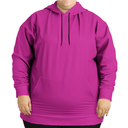 Fuchsia Hoodie PLUS (PIM2-BR-ME) - Woman Front PLUS