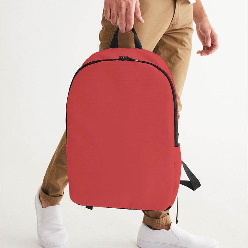 Hibiscus Waterproof Backpack (RPI1-ME-ME) - Man Holding CloseUp