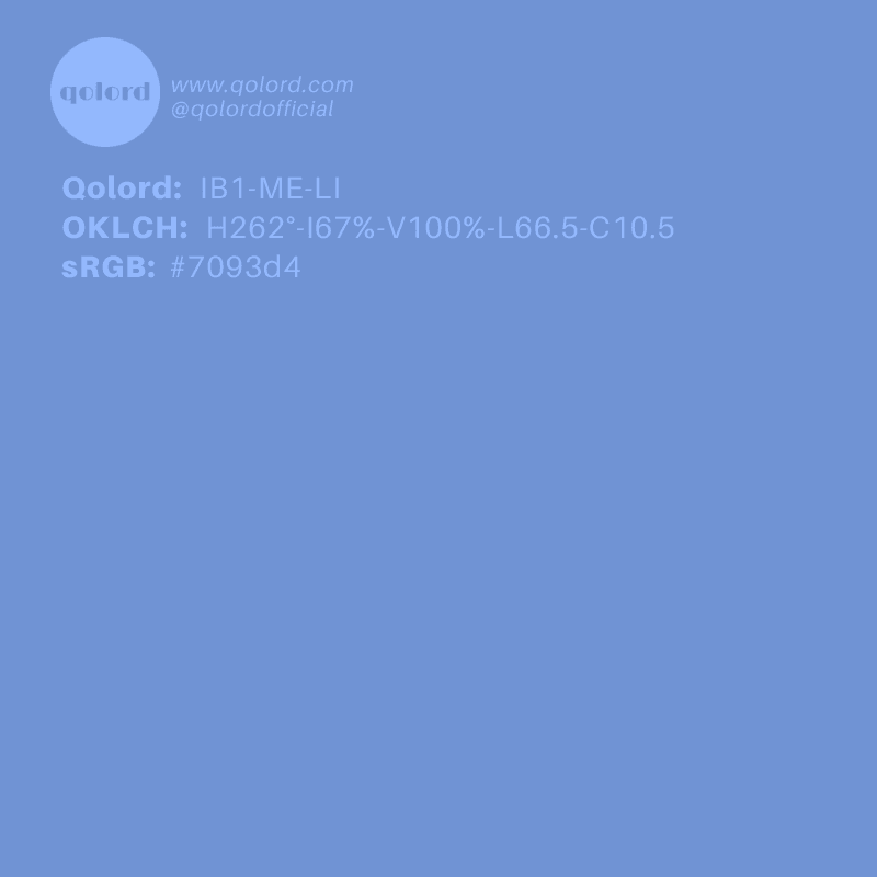 Light Medium Blue | IB1-ME-LI