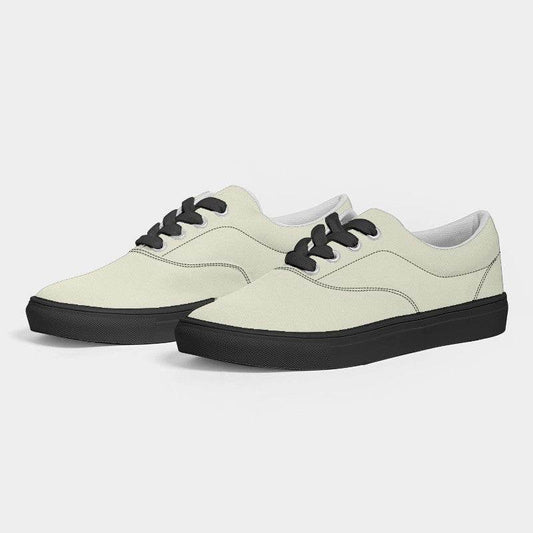Ivory Men's Canvas Sneakers (LY2-NE-LI) - Side 3