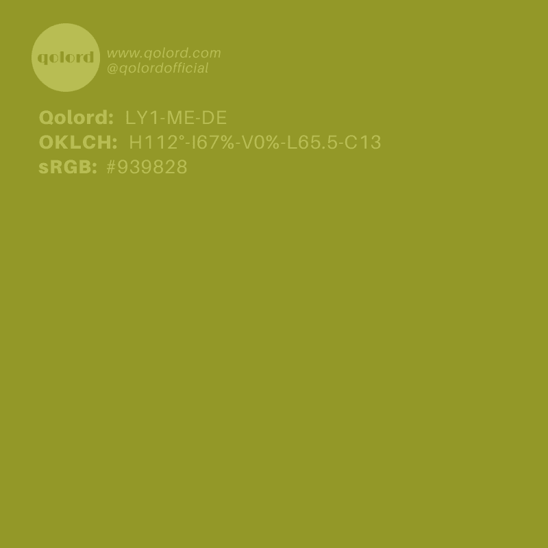 Deep Medium Lime | LY1-ME-DE