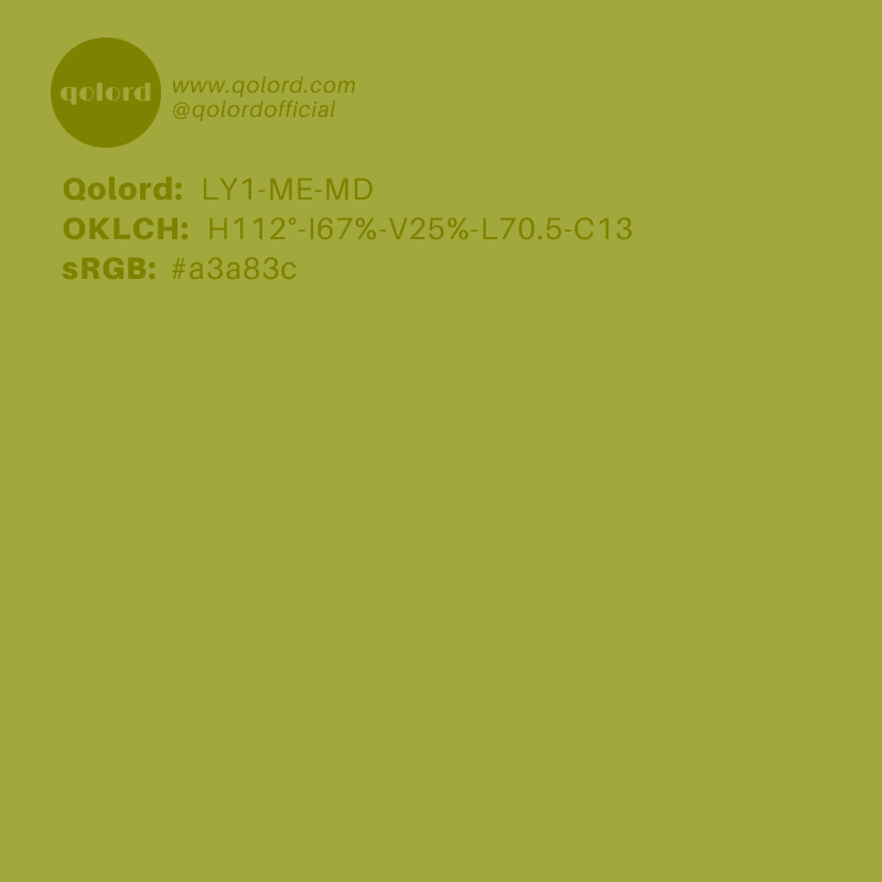 Medium-Dark Medium Lime | LY1-ME-MD