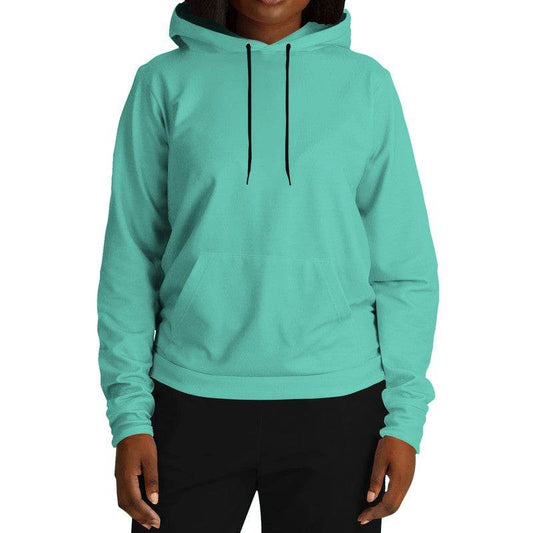 Light Clear Blue-Green Hoodie (BG-CL-LI) - Woman Front