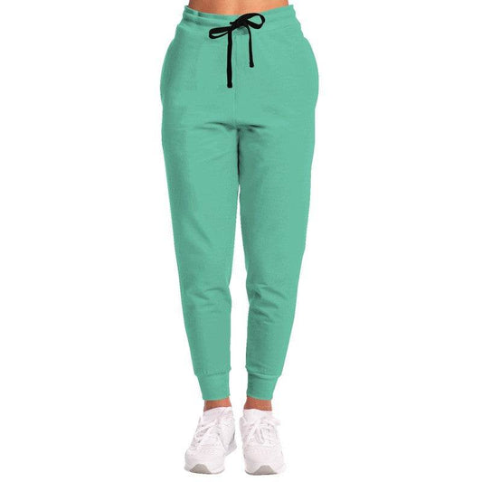 Light Clear Blue-Green Joggers (BGG1-CL-LI) - Woman Front