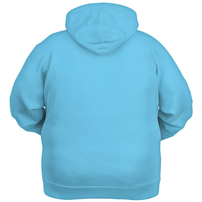 Light Clear Cyan Hoodie PLUS (BC2-CL-LI) - Ghost Back PLUS