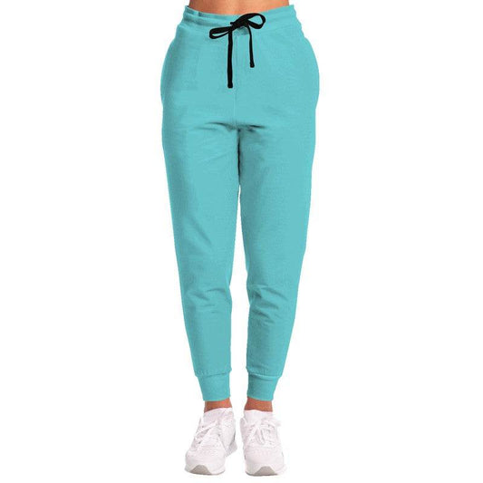 Light Clear Cyan Joggers (CBG1-CL-LI) - Woman Front