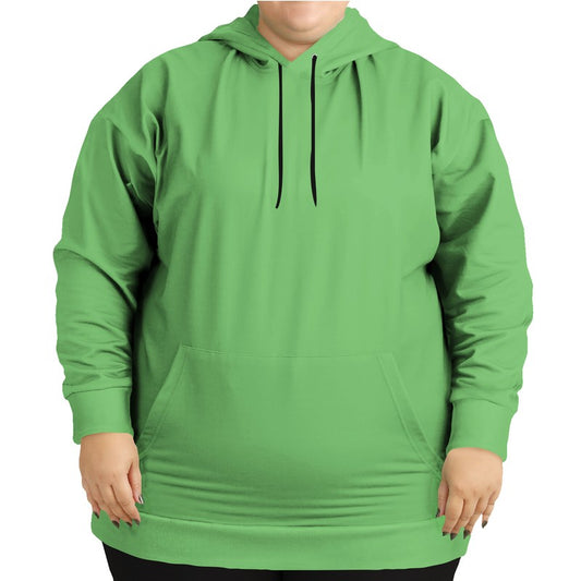 Light Clear Green Hoodie PLUS (GL1-CL-LI) - Woman Front PLUS