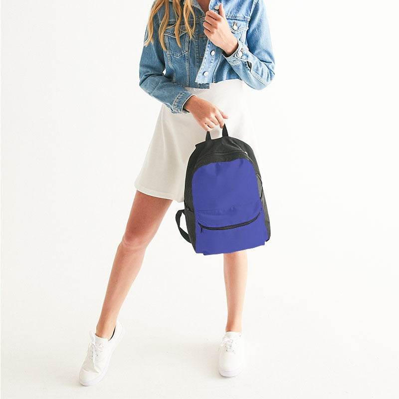 Light Clear Indigo Canvas Backpack (PUI3-CL-LI) - Woman