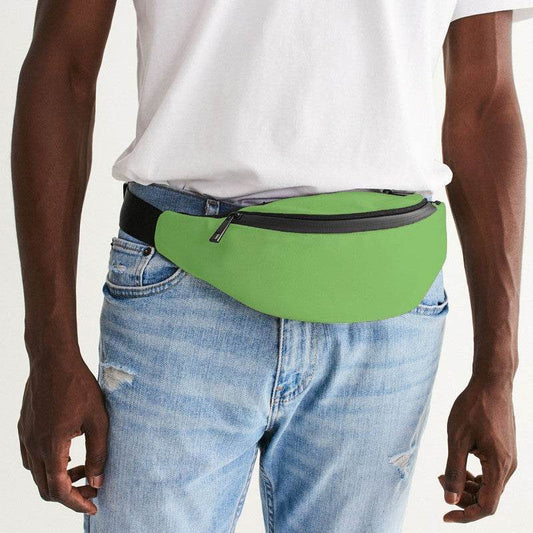 Light Clear Lime Belt Bag (GL2-CL-LI) - Man Front CloseUp