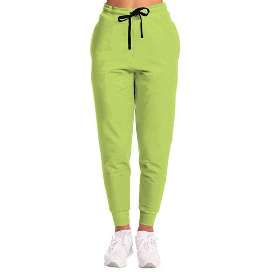 Light Clear Lime Joggers (L-CL-LI) - Woman Front