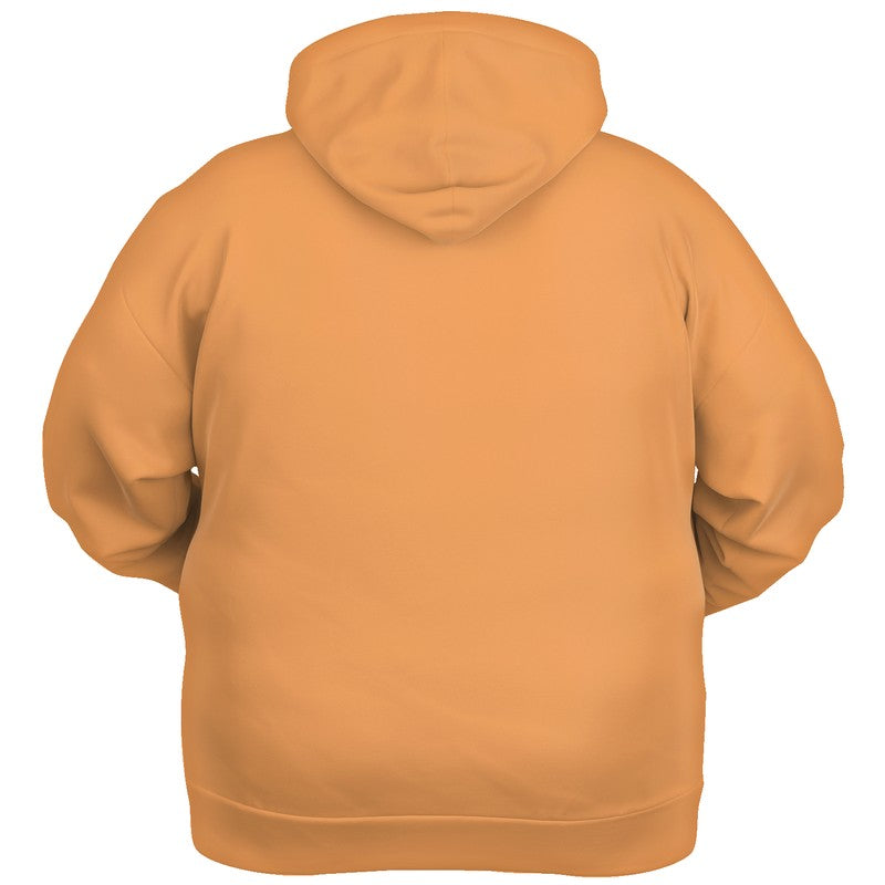 Light Clear Orange Hoodie PLUS (O-CL-LI) - Ghost Back PLUS