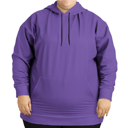 Light Clear Purple Hoodie PLUS (PU-CL-LI) - Woman Front PLUS