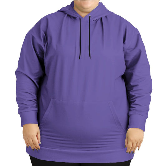 Light Clear Purple Hoodie PLUS (PUI1-CL-LI) - Woman Front PLUS