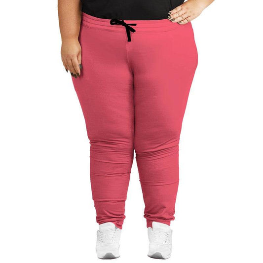 Light Clear Red Joggers PLUS (RPI2-CL-LI) - Woman Front PLUS