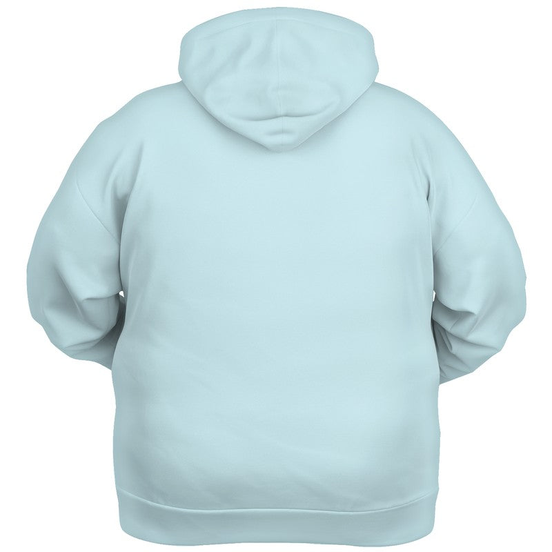 Light Fully-Muted Cyan Hoodie PLUS (C-FM-LI) - Ghost Back PLUS