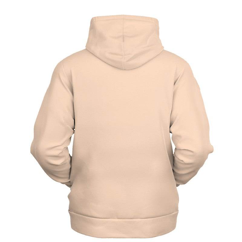 Light Fully-Muted Orange Hoodie (O-FM-LI) - Ghost Back