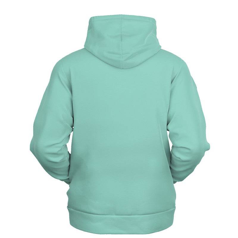 Light Medium Blue-Green Hoodie (BG-ME-LI) - Ghost Back