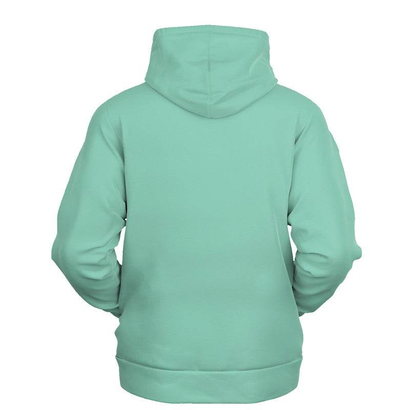 Light Medium Blue-Green Hoodie (BGG1-ME-LI) - Ghost Back
