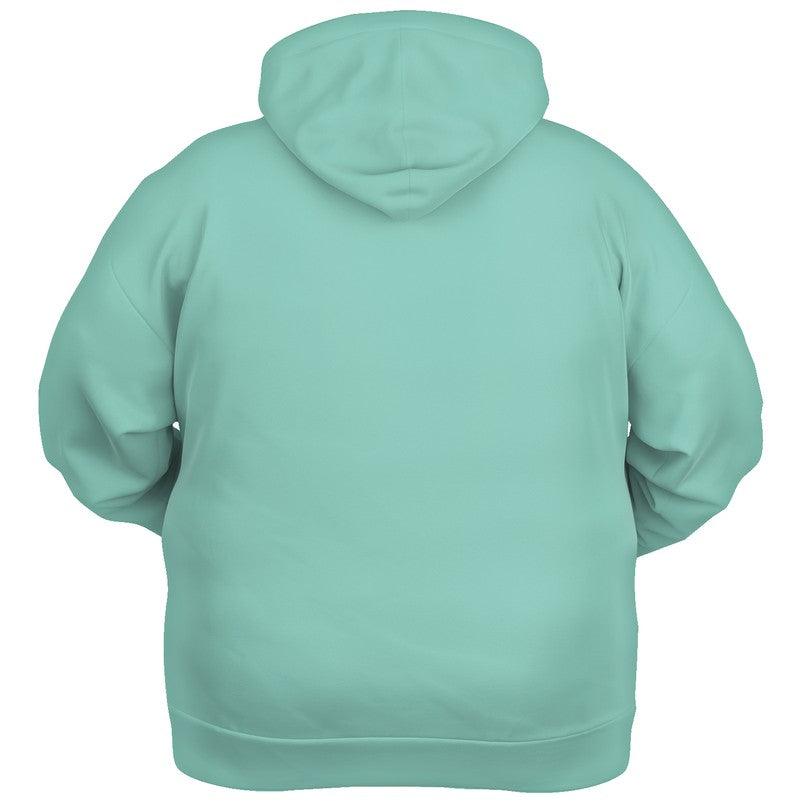Light Medium Blue-Green Hoodie PLUS (BG-ME-LI) - Ghost Back PLUS