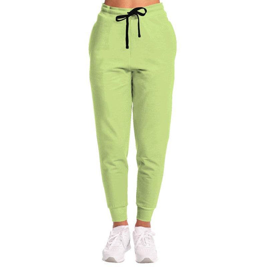 Light Medium Lime Joggers (L-ME-LI) - Woman Front