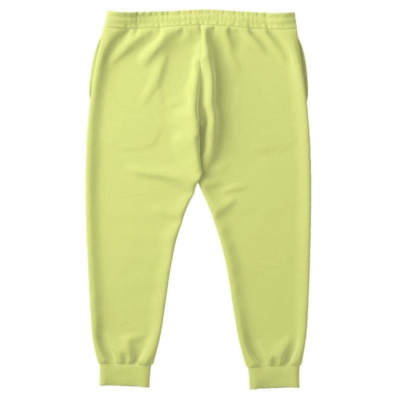 Light Medium Lime Joggers PLUS (LY1-ME-LI) - Back PLUS