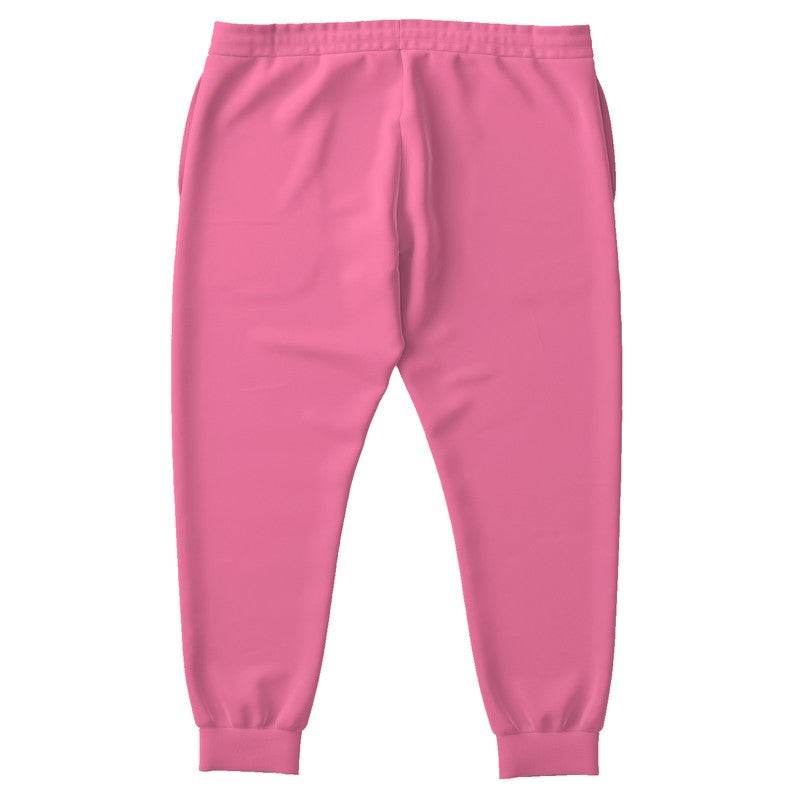 Light Medium Pink Joggers PLUS (PI-ME-LI) - Back PLUS