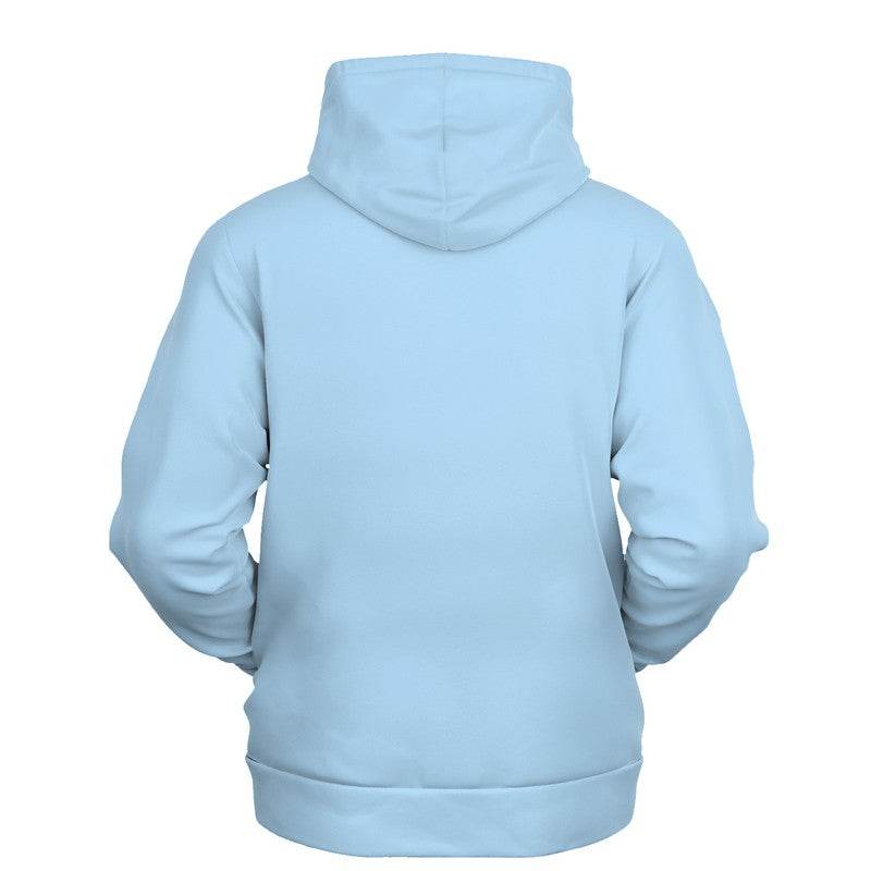 Light Muted Blue Hoodie (B-MU-LI) - Ghost Back