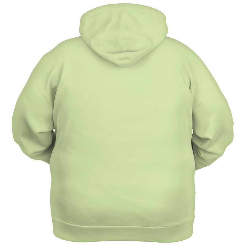 Light Muted Lime Hoodie PLUS (L-MU-LI) - Ghost Back PLUS
