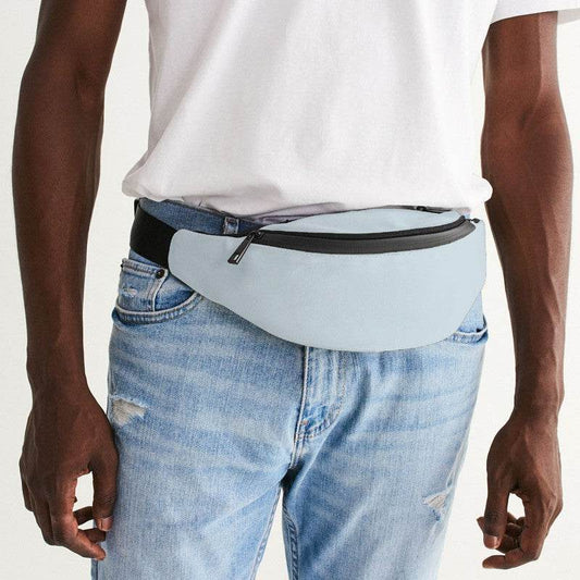 Light Neutral Cyan Belt Bag (BC2-NE-LI) - Man Front CloseUp